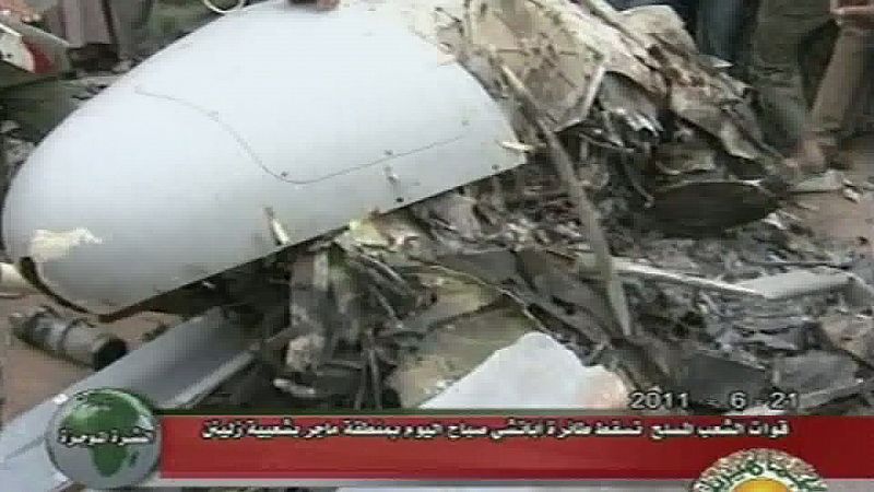 La OTAN reconoce la caída de un helicóptero no tripulado en Libia