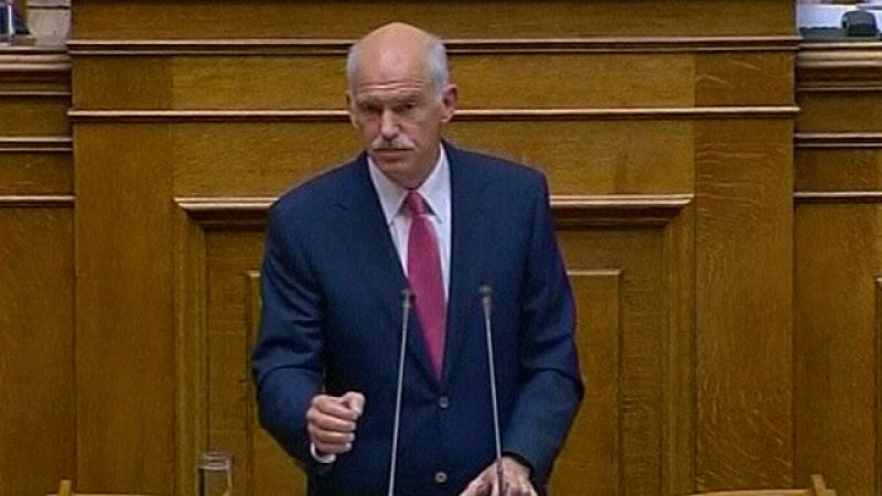El Gobierno griego supera la votación decisiva para aprobar los recortes