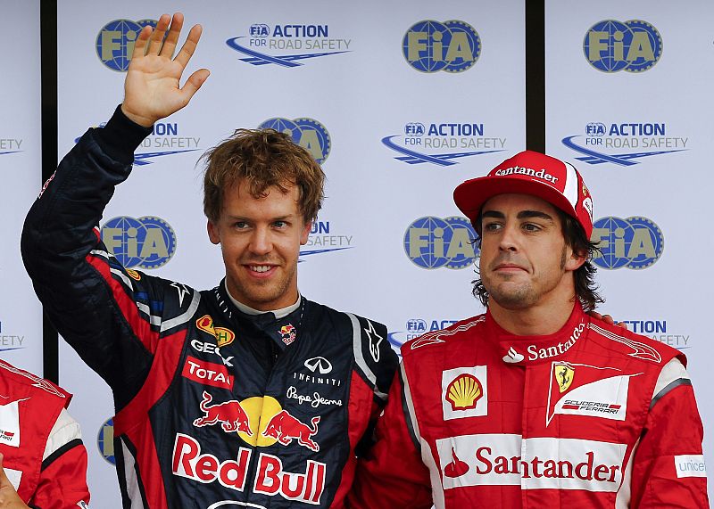 Vettel reconoce que "Alonso es un punto de referencia"