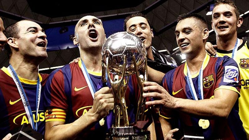 El Barcelona logra la primera Liga de fútbol sala de su historia