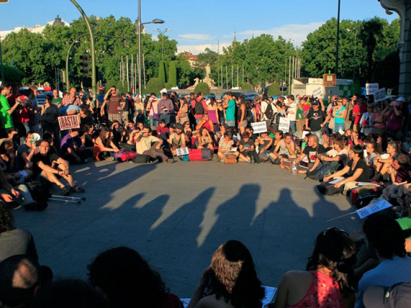 El 15M, presente en el debate del estado de la nación pero ausente en la calle