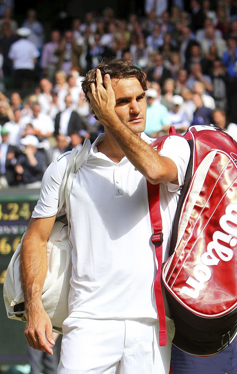 Federer: "Esta derrota será más fácil de digerir que la del año pasado"