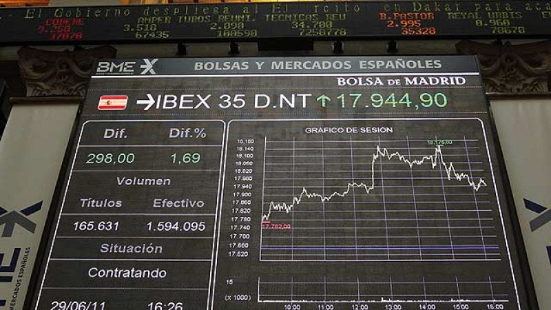 El 'sí' de Grecia al plan de ajuste impulsa a las Bolsas europeas y relaja la prima de riesgo