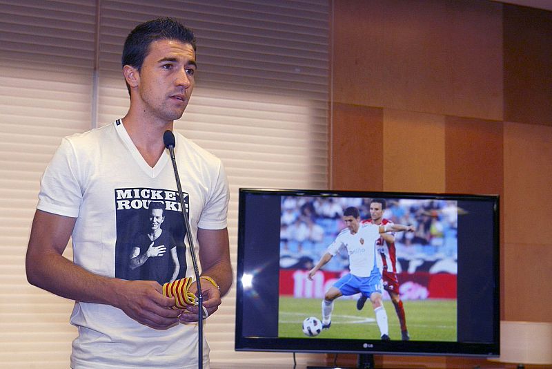 Gabi se despide del Zaragoza y regresa al Atlético de Madrid