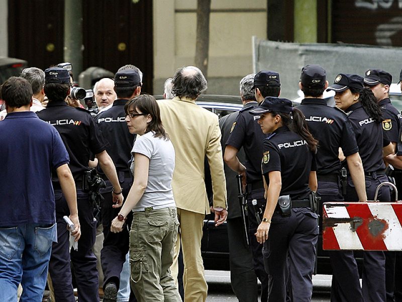 Finaliza el interrogatorio al presunto cabecilla de la trama de la SGAE, José Neri