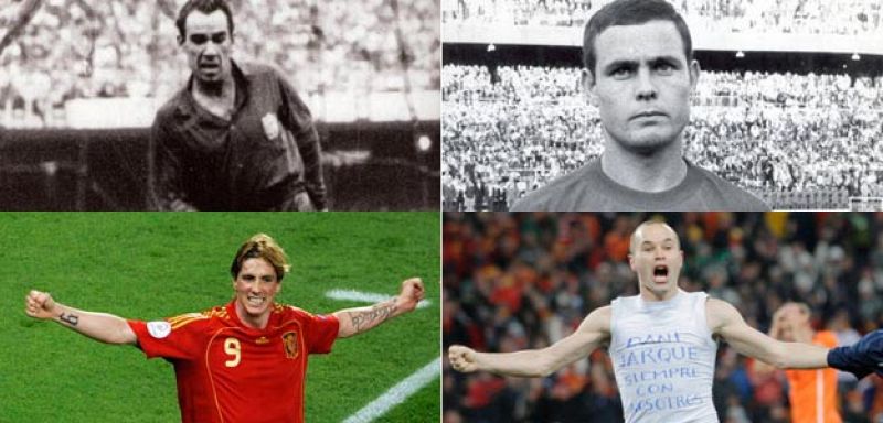 Los cuatro goles que han marcado la historia del fútbol en España