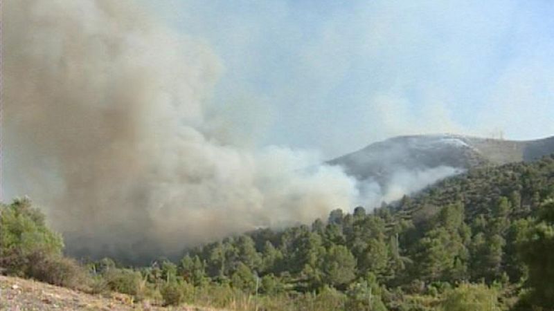 Dos incendios forestales al este de Mallorca obligan a desalojar varias viviendas