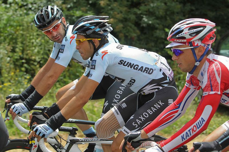 Contador: "Tengo ganas de que llegue la montaña"