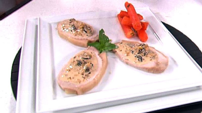 Lomo de cerdo al whisky con sandía (15/07/11)