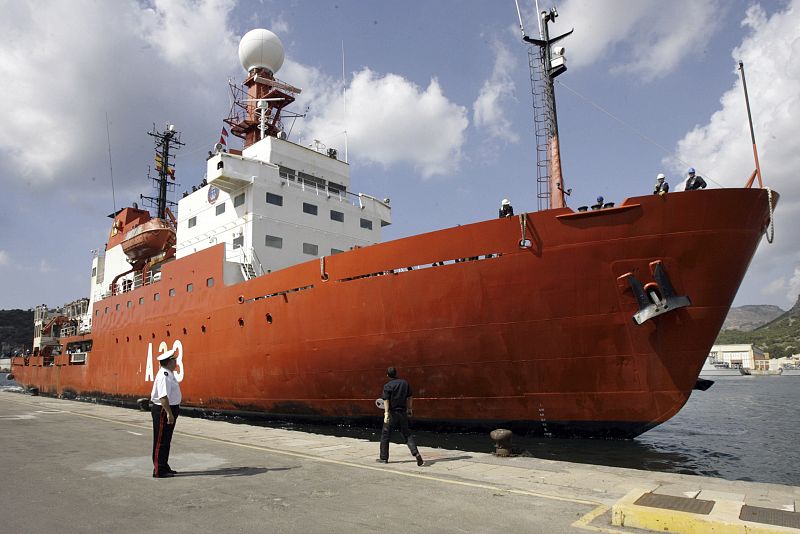 El Hespérides regresa a casa tras dar la vuelta al mundo y recoger más de 120.000 muestras
