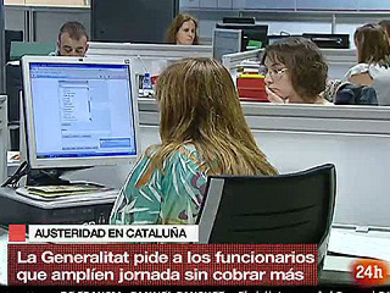 La Generalitat pide sacrificios a los funcionarios y que trabajen más por el mismo sueldo