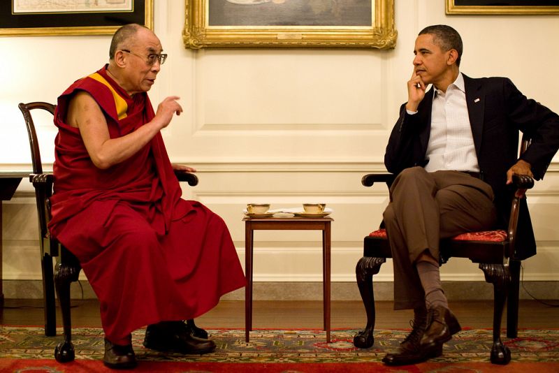 Obama recibe al Dalai Lama en la Casa Blanca entre el malestar de China