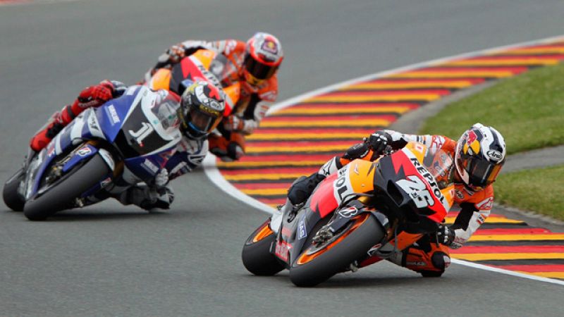 Sachsenring, entre el triplete y Japón