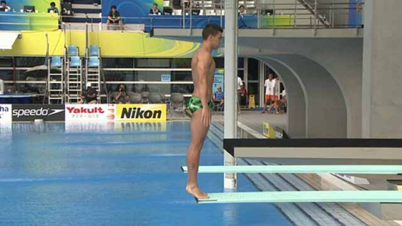 Illana consigue la quinta plaza en trampolín de 1 metro