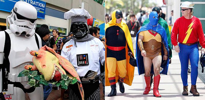 La Comic-Con, el sueño de los aficionados al cómic, el cine, las series y los videojuegos