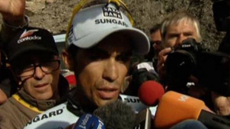 Contador: "La victoria ya está imposible"