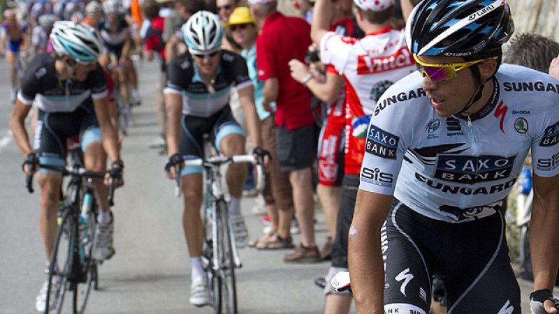 Contador se queda sin premio en una de las etapas más bonitas de la historia