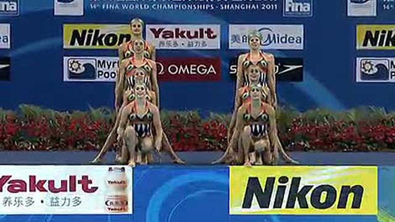 La 'sincro' española consigue 6 medallas de 7