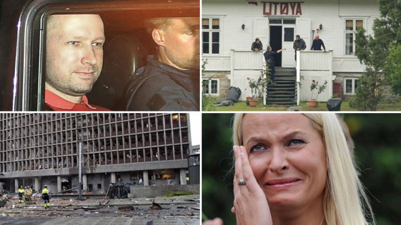 El asesino de Noruega confiesa el doble atentado y asegura que tiene "otras dos células"