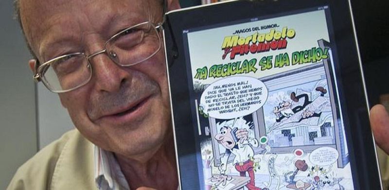 Las estrellas del tebeo se pasan al formato digital