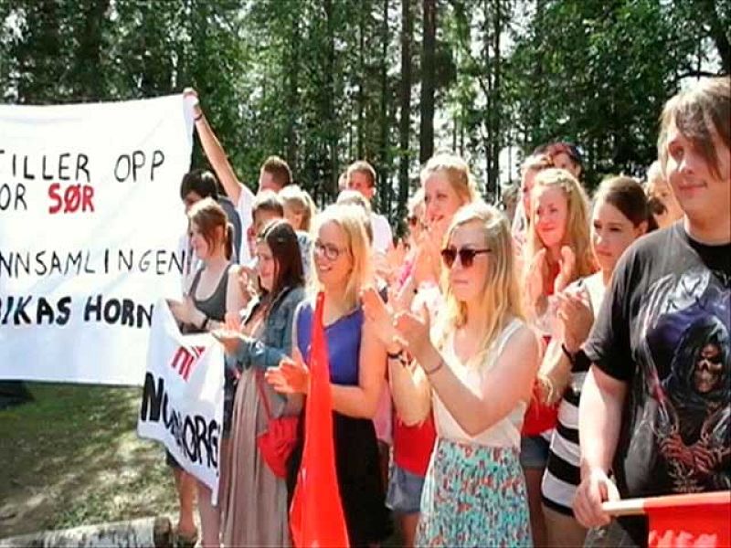 La mayoría de las víctimas del doble atentado de Noruega tenía entre 14 y 19 años