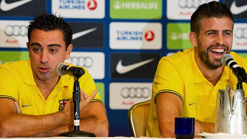 Xavi Hernández: "Thiago es completamente compatible con Cesc"