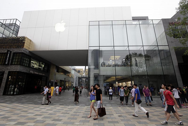 Localizan una sexta tienda falsa de Apple en China
