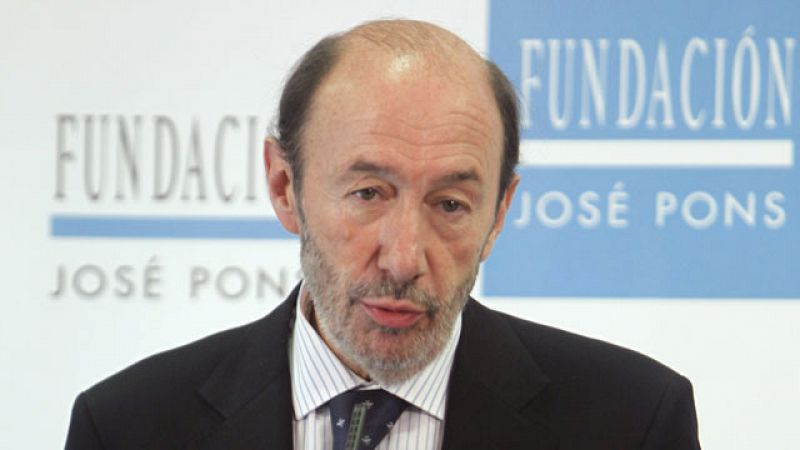 Rubalcaba: "Mi intención es hacer una campaña muy explicativa"