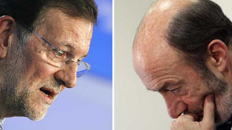 Rajoy y Rubalcaba ponen a punto la maquinaria de sus partidos de cara al 20-N