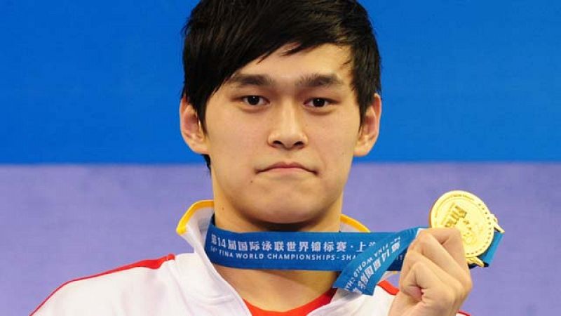 El chino Sun bate el récord del mundo de los 1500 libre, el más antiguo
