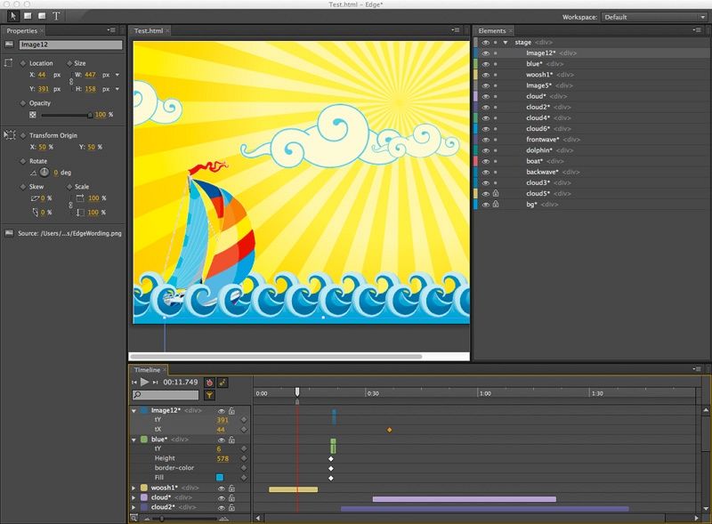 Adobe lanza Edge, una alternativa al Flash para crear animaciones en páginas web