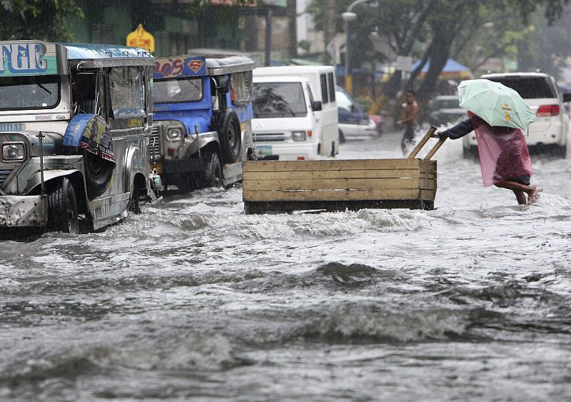 Un tifón y una tormenta tropical dejan al menos 70 muertos en Filipinas