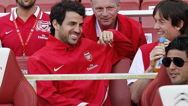 Ocho millones separan a Barça y Arsenal por Cesc