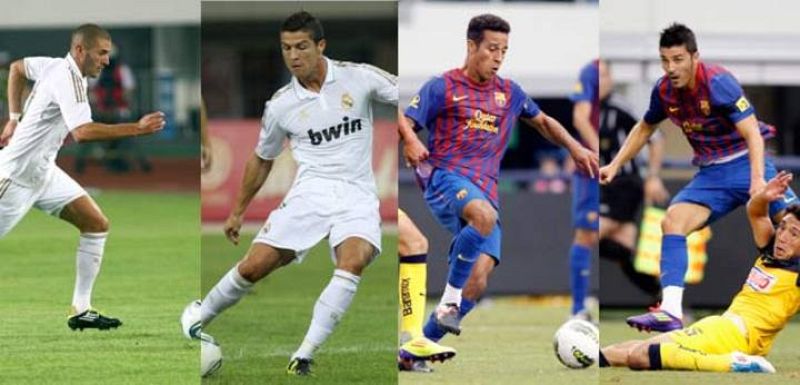 Un invicto Madrid y un Barça sin su artillería a punto se enfrentarán en la Supercopa de España