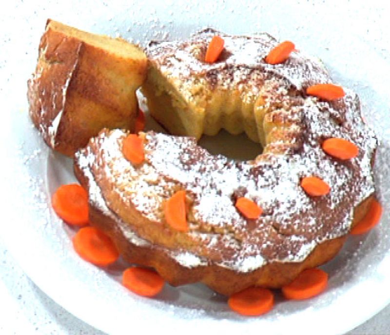 Bizcocho de zanahoria y calabacín (08/08/11)