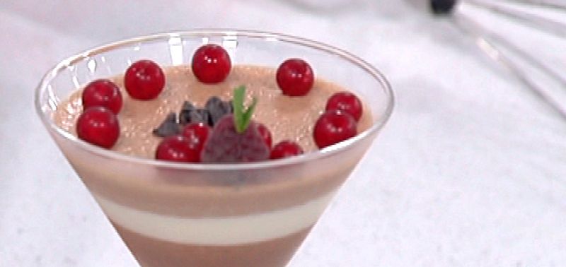 Semifrío de tres chocolates (10/08/11)