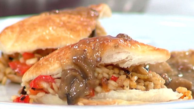 Lasaña de arroz con verduras (11/08/11)