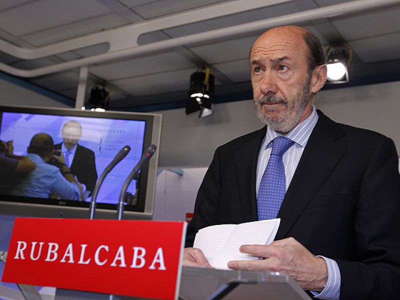 Rubalcaba pide al BCE que baje los tipos de interés para "reactivar la economía"