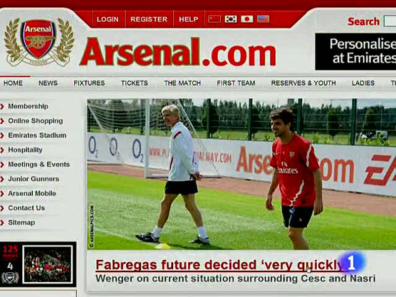 Wenger anuncia que el caso Cesc se desencallará "muy pronto"