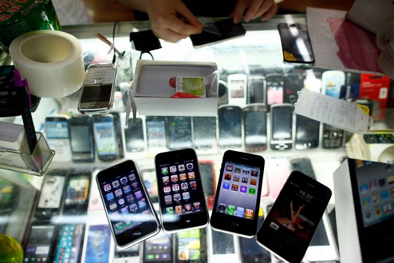 Las tiendas falsas de Apple en China florecen como setas