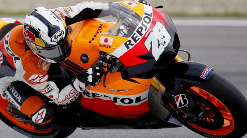 Pedrosa vuelve a mandar en la parrilla de salida