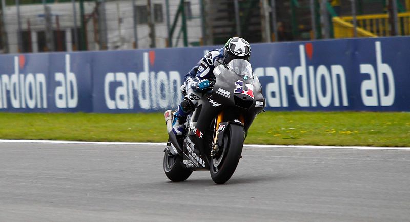 Yamaha prueba la moto de 2012 en Brno