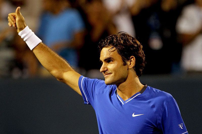 Federer derrota a Del Potro en la segunda ronda de Cincinatti
