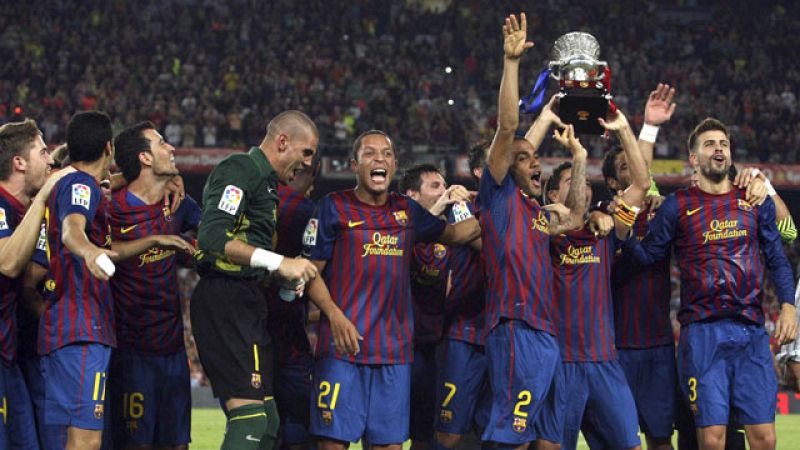 La genialidad de Messi hace supercampeón al Barça