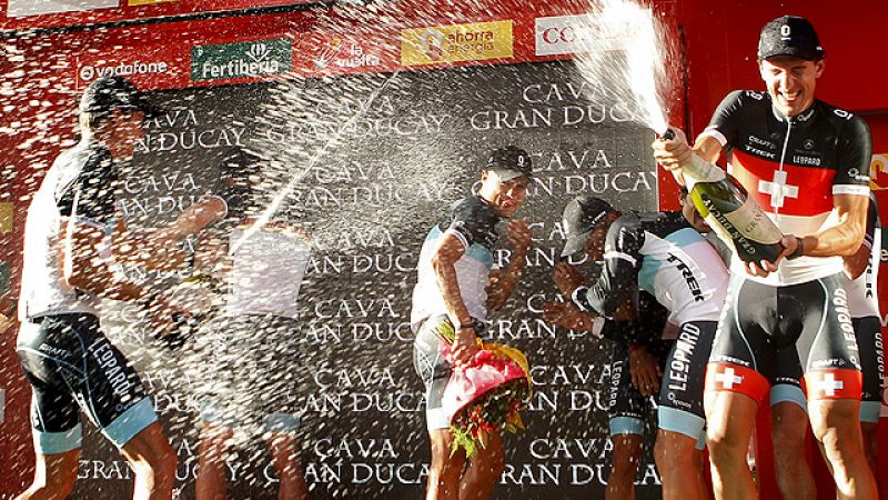 El gladiador Cancellara le da la victoria al Leopard en la arena de Benidorm