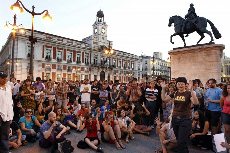 Los afectados por las últimas cargas policiales en Madrid buscan una acción conjunta