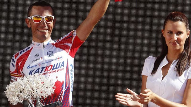 'Purito' Rodríguez trepa por la pared para ganar en Valdepeñas de Jaén