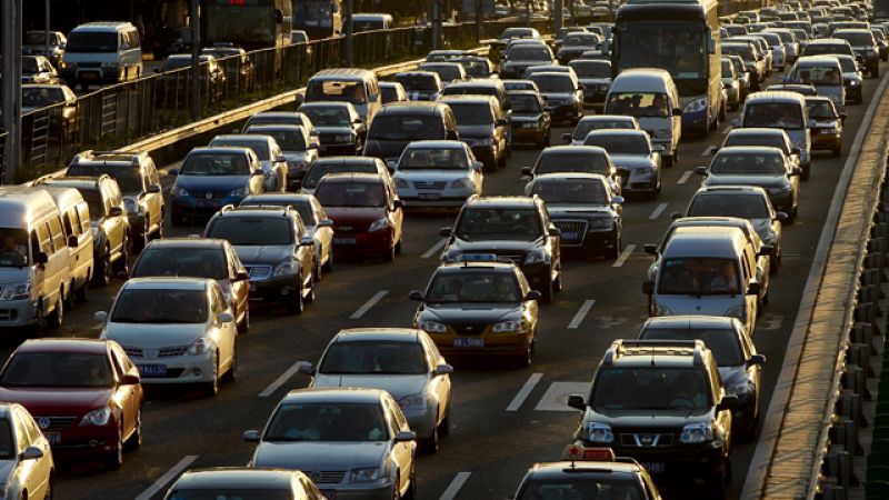 Normalidad en las carreteras en las primeras horas de la "operación retorno" de agosto