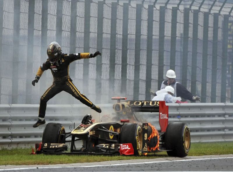 Heidfeld denuncia a Lotus-Renault y aparece en el GP de Bélgica para competir