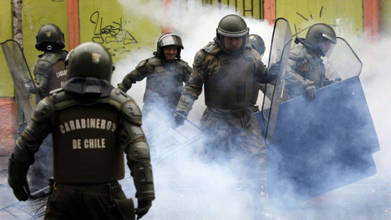 Muere un adolescente en Chile tras recibir un disparo en las protestas contra el Gobierno